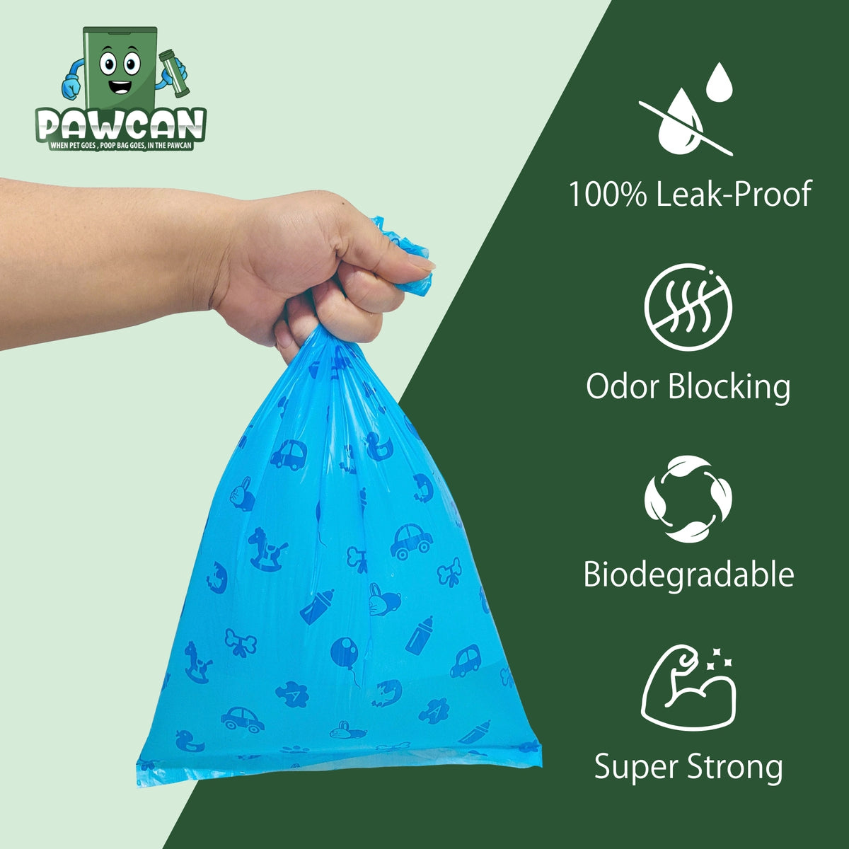 BLUE PawCan Liner Bag