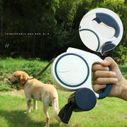 Working Retractable Dog Leash With LED