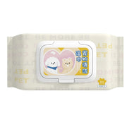 Usable Pet Wet Wipes Dogs Cats Teeth Cleaning Teeth Cleaning Soft Paper Tear Ass Eye Tears Finger Health Care Hygiene Paws Poop 80Pcs